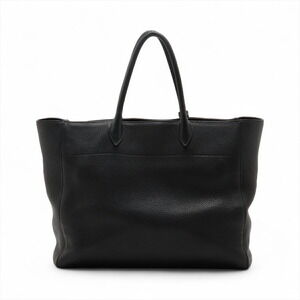 Prada Vitello Bag Tote Leather Dino Black